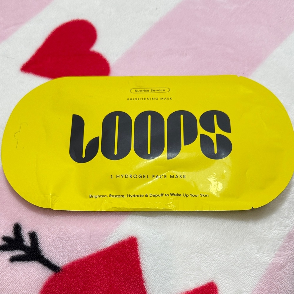 Brightening Hydrogel Face Mask - Yellow